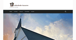 Desktop Screenshot of cathedrale-auxerre.com